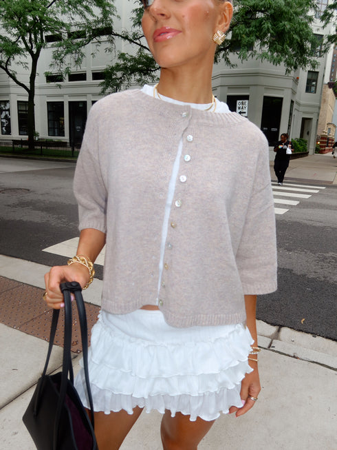 Coastal Cardigan // Oat